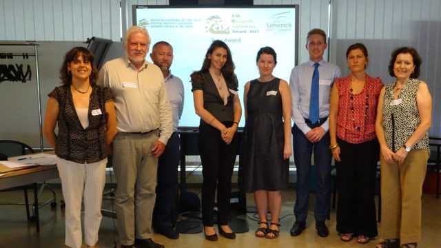 Recent meeting in Brussels of the jury of the 8th European Greenways Award