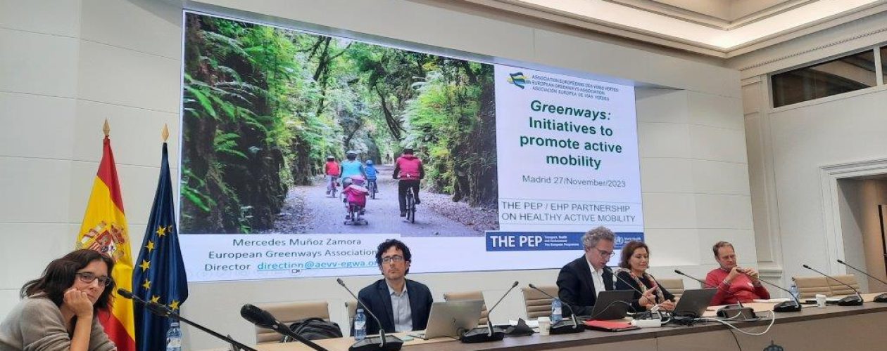 Greenways at the PEP/EHP meeting in Madrid