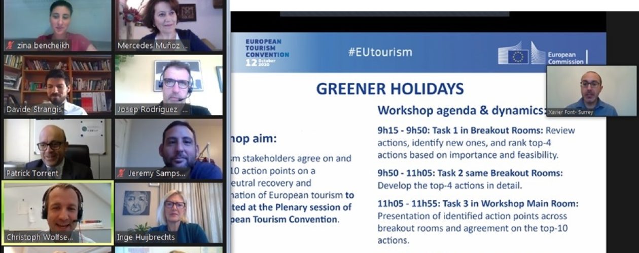 EU tourism recovery: priorities and funding