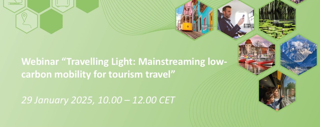 Webinar recording and presentations: Greening transport