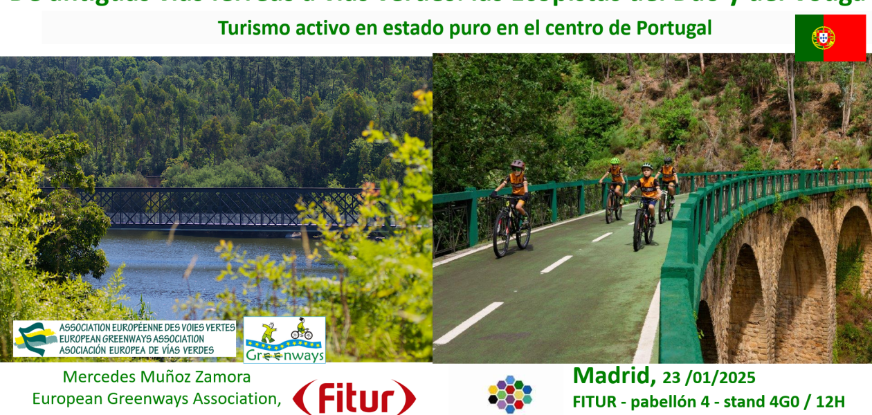 Spanish and Portuguese Greenways at FITUR in Madrid