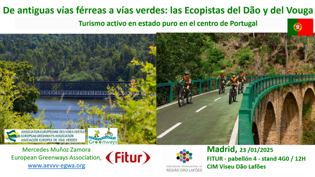 Spanish and Portuguese Greenways at FITUR in Madrid
