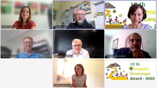 Jury meeting of the 12th European Greenways Award 2025