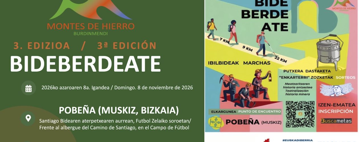 BIDEBERDEATE 2026 at the Montes de Hierro Greenway