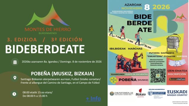 BIDEBERDEATE 2026 at the Montes de Hierro Greenway