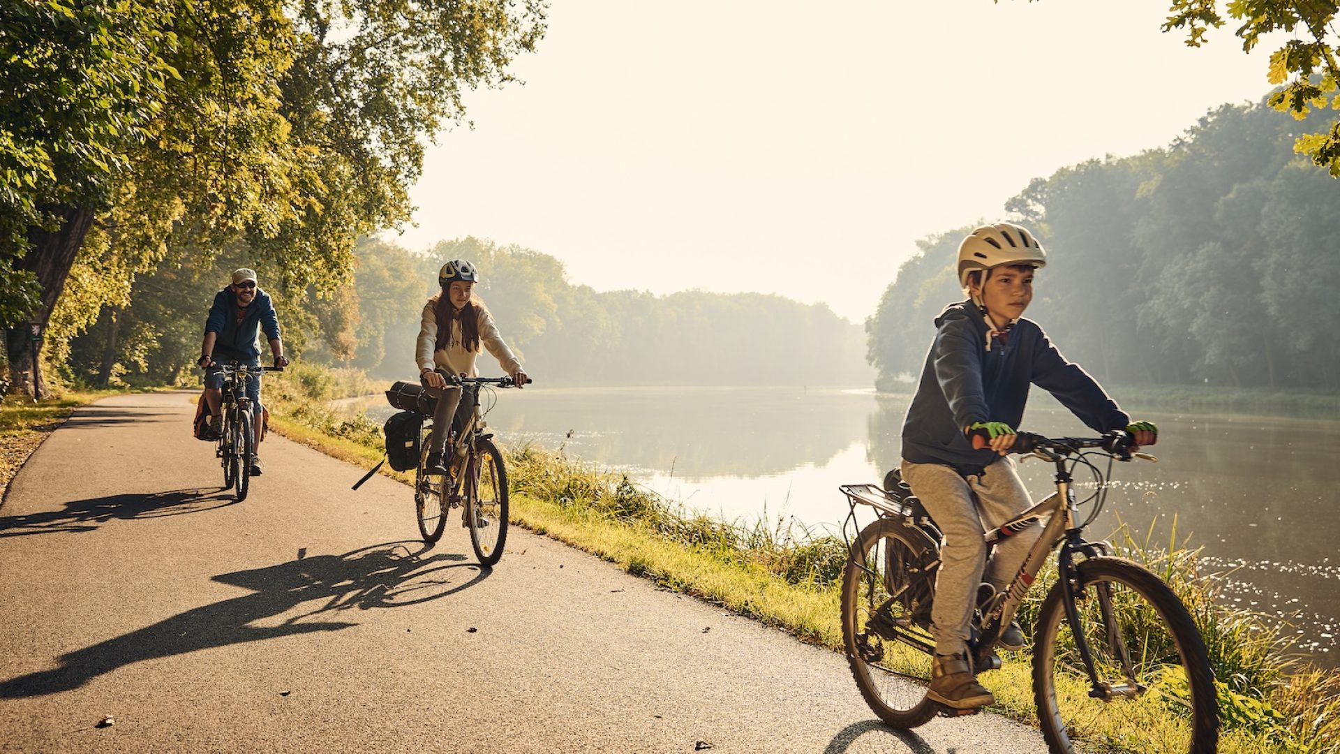 Follow river corridors and experience Greenways
