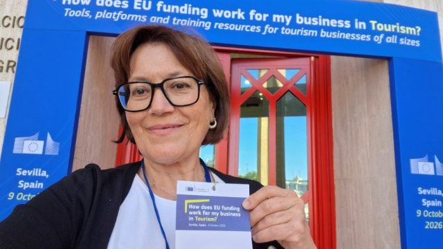 EGWA at the European tourism funding conference in Seville, Spain