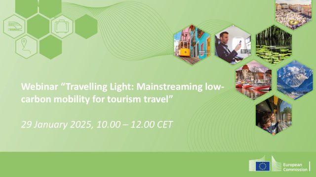Webinar recording and presentations: Greening transport